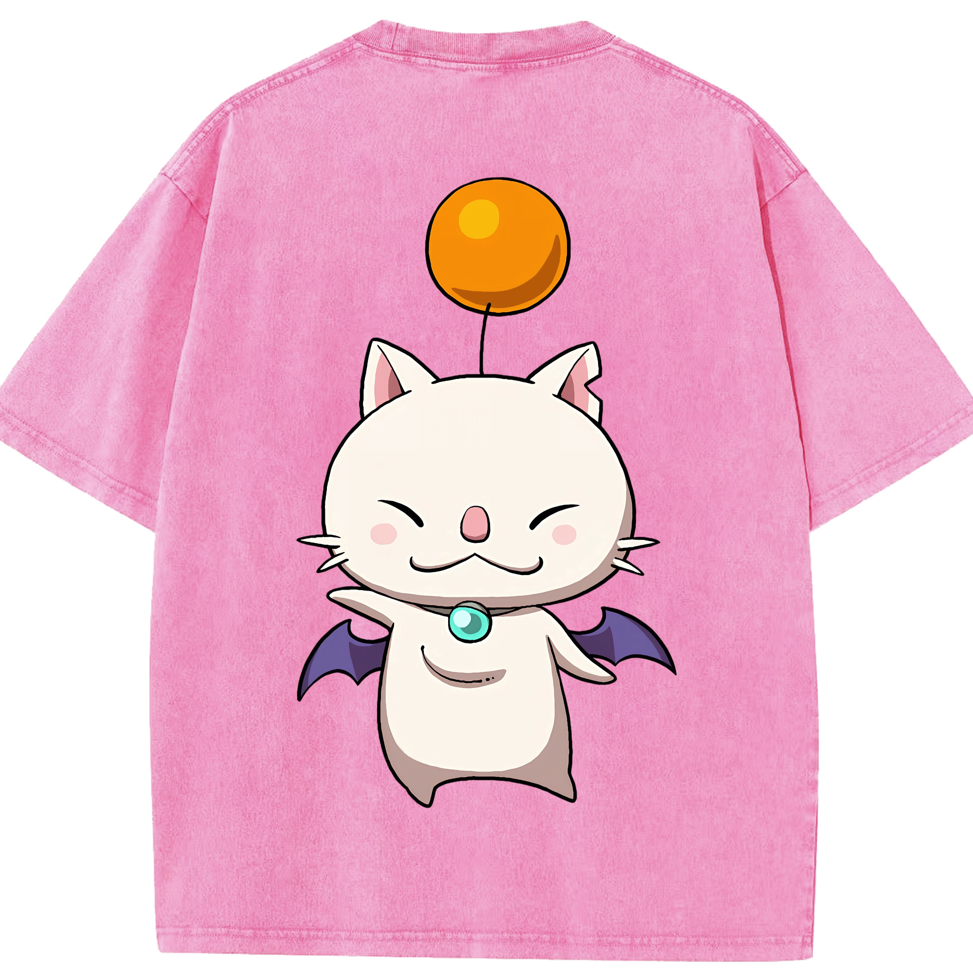 （画像用） 妖怪ウォッチ Yo-kai Watch 綿100% ヴィンテージ風 半袖Tシャツ（背面プリント）